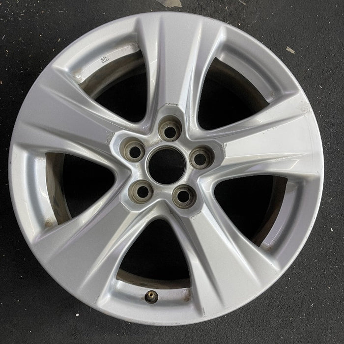 17" RAV4 19-25 17x7 alloy 5 spoke silver Original OEM Wheel Rim - Additional View