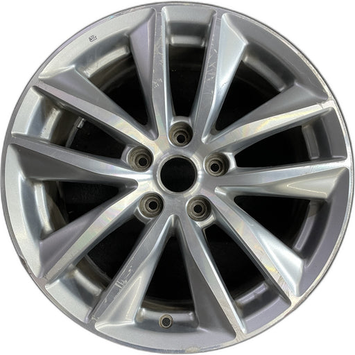 17" INFINITI Q50 16-17 17x7.5 , , machine finish Original OEM Wheel Rim - Front View