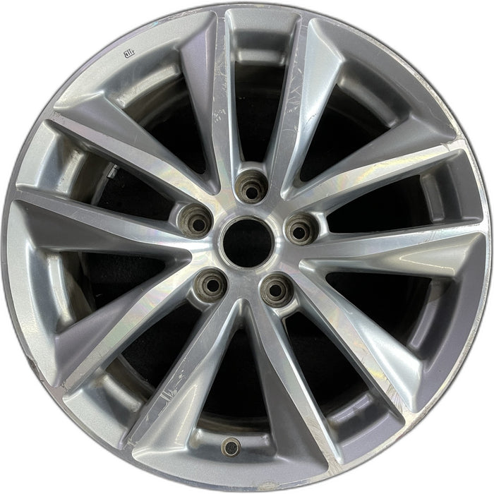 17" INFINITI Q50 16-17 17x7.5 , , machine finish Original OEM Wheel Rim - Front View