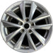 17" INFINITI Q50 16-17 17x7.5 , , machine finish Original OEM Wheel Rim - Front View