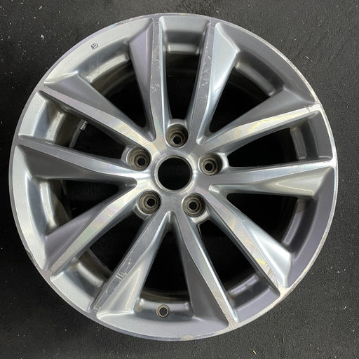 17" INFINITI Q50 16-17 17x7.5 , , machine finish Original OEM Wheel Rim - Angle View