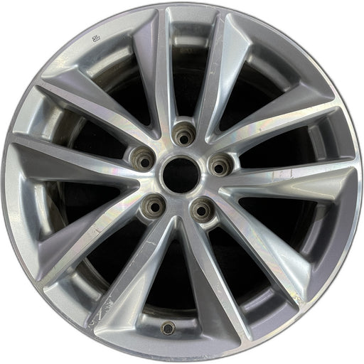 17" INFINITI Q50 16-17 17x7.5 , , machine finish Original OEM Wheel Rim - Front View