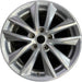 17" INFINITI Q50 16-17 17x7.5 , , machine finish Original OEM Wheel Rim - Front View