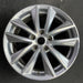 17" INFINITI Q50 16-17 17x7.5 , , machine finish Original OEM Wheel Rim - Angle View