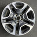 19" RAV4 19-20 19x7.5 , , matte black inlay Original OEM Wheel Rim - Angle View