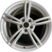 19" CORVETTE 08 19x10 , 5 double spoke, silver Original OEM Wheel Rim - Front View