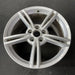 19" CORVETTE 08 19x10 , 5 double spoke, silver Original OEM Wheel Rim - Close-Up Detail