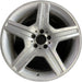 19" MERCEDES S-CLASS 07 221 Type; S550, 19x9.5, 5 spoke Original OEM Wheel Rim - Front View