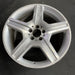 19" MERCEDES S-CLASS 07 221 Type; S550, 19x9.5, 5 spoke Original OEM Wheel Rim - Side Profile
