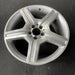 19" MERCEDES S-CLASS 07 221 Type; S550, 19x9.5, 5 spoke Original OEM Wheel Rim - Close-Up Detail