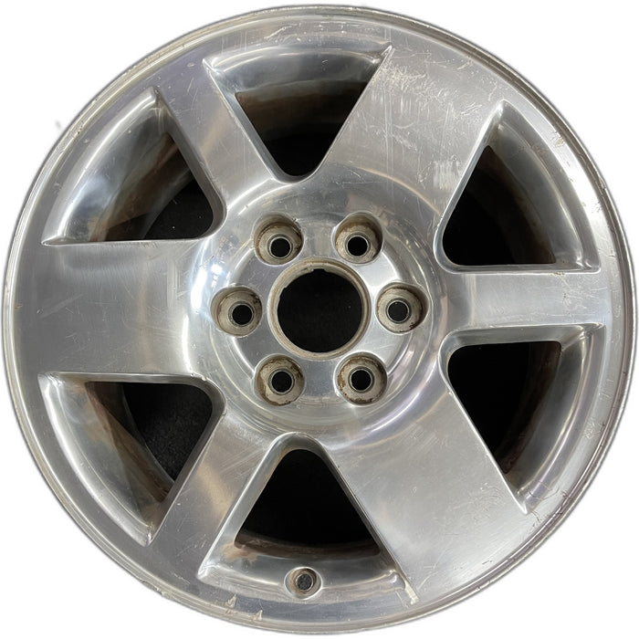 18" SIERRA 1500 PICKUP 07 , 18x8 Original OEM Wheel Rim - Front View