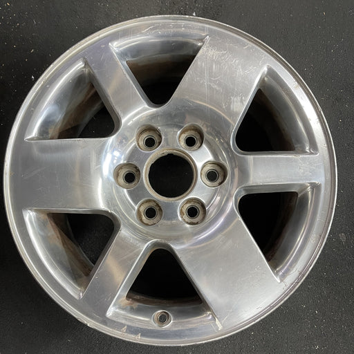 18" SIERRA 1500 PICKUP 07 , 18x8 Original OEM Wheel Rim - Angle View