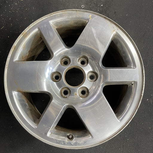 18" SIERRA 1500 PICKUP 07 , 18x8 Original OEM Wheel Rim - Angle View
