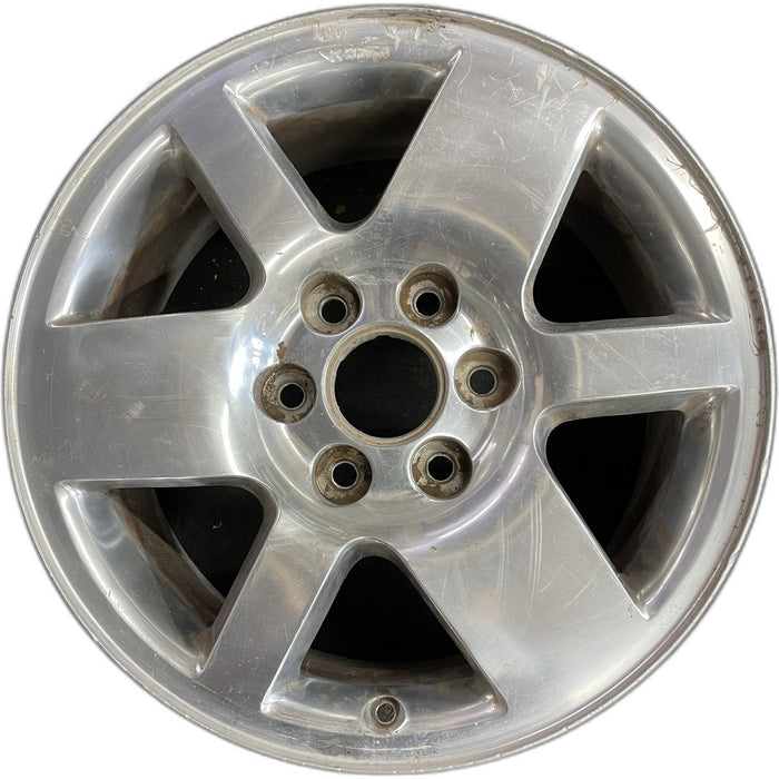 18" SIERRA 1500 PICKUP 07 , 18x8 Original OEM Wheel Rim - Front View