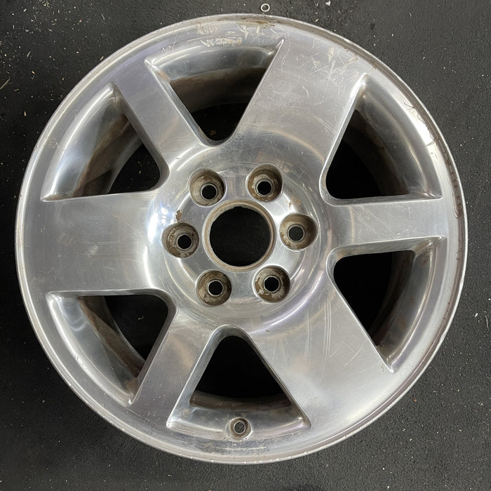 18" SIERRA 1500 PICKUP 07 , 18x8 Original OEM Wheel Rim - Angle View