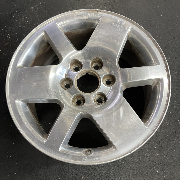 18" SIERRA 1500 PICKUP 07 , 18x8 Original OEM Wheel Rim - Side Profile