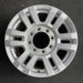 18" FORD F250SD PICKUP 17 18x8 , aluminum, 12 spoke , silver Original OEM Wheel - Angle View
