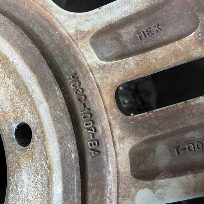 18" FORD F250SD PICKUP 17 18x8 , aluminum, 12 spoke , silver Original OEM Wheel Rim