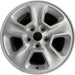 17" GRAND CHEROKEE 14-17 17x8 Original OEM Wheel Rim - Front View