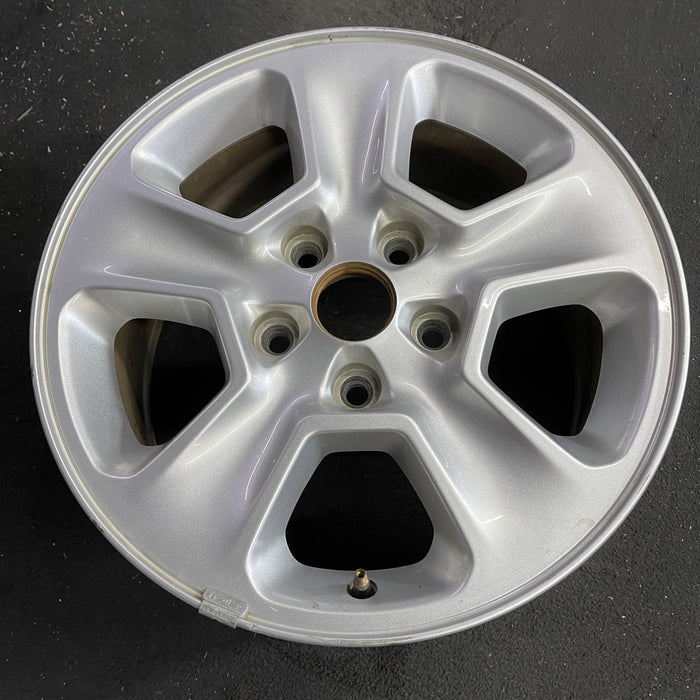 17" GRAND CHEROKEE 14-17 17x8 Original OEM Wheel Rim - Side Profile