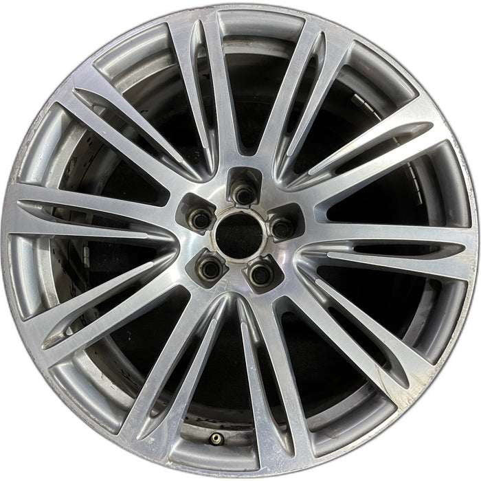 20" AUDI A8 11-15 20x9 , 10 spoke Original OEM Wheel Rim - Front View