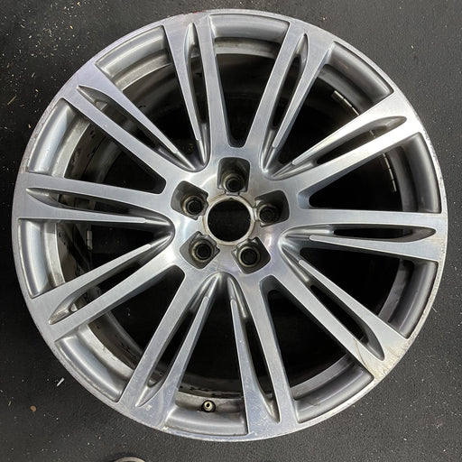 20" AUDI A8 11-15 20x9 , 10 spoke Original OEM Wheel Rim - Angle View
