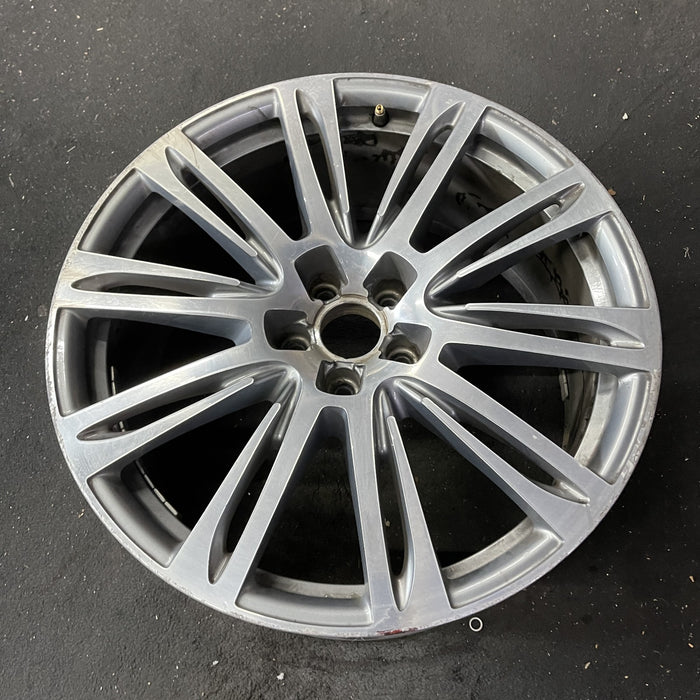 20" AUDI A8 11-15 20x9 , 10 spoke Original OEM Wheel Rim - Close-Up Detail