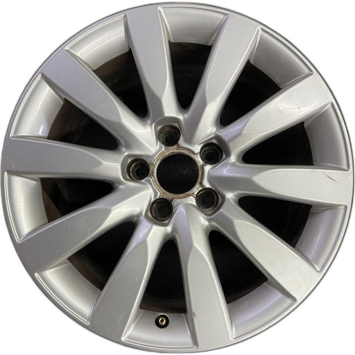 17" AUDI A4 09-12 17x8 Original OEM Wheel Rim - Front View
