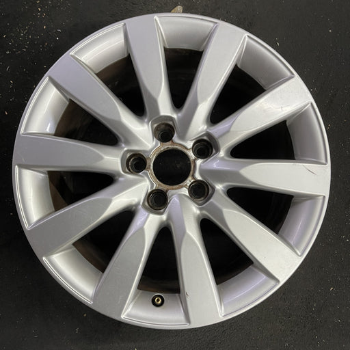 17" AUDI A4 09-12 17x8 Original OEM Wheel Rim - Angle View