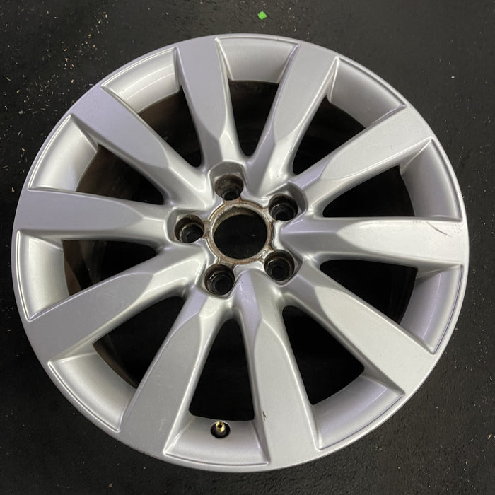 17" AUDI A4 09-12 17x8 Original OEM Wheel Rim - Side Profile
