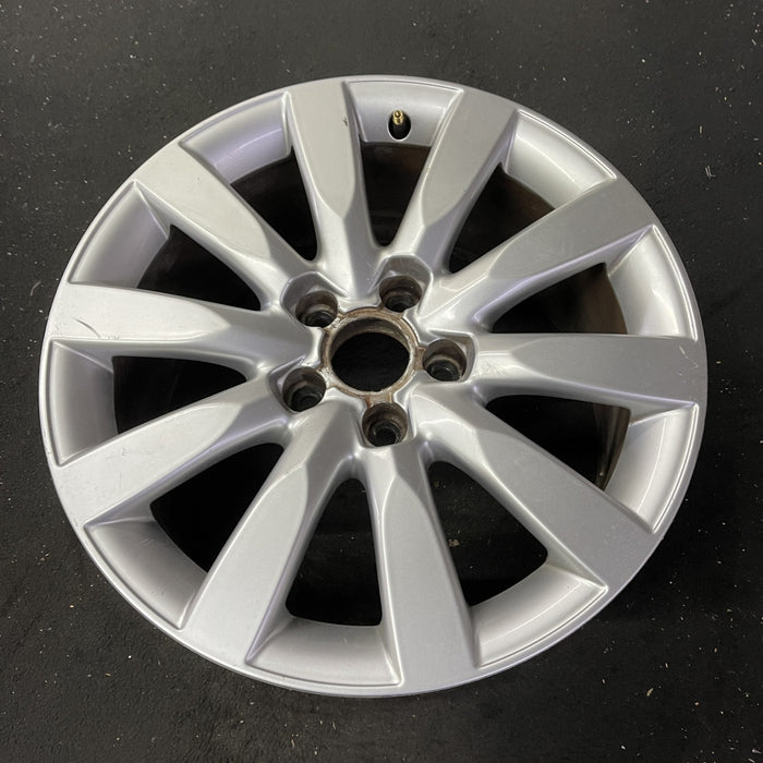 17" AUDI A4 09-12 17x8 Original OEM Wheel Rim - Close-Up Detail