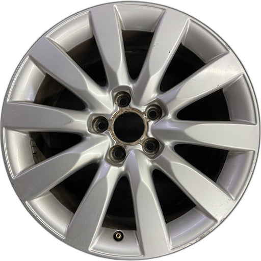 17" AUDI A4 09-12 17x8 Original OEM Wheel Rim - Front View