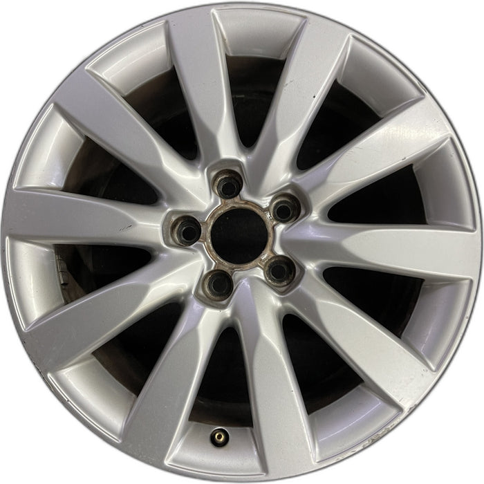 17" AUDI A4 09-12 17x8 Original OEM Wheel Rim - Front View