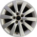 17" AUDI A4 09-12 17x8 Original OEM Wheel Rim - Front View
