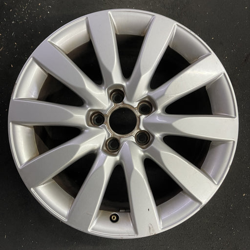 17" AUDI A4 09-12 17x8 Original OEM Wheel Rim - Angle View