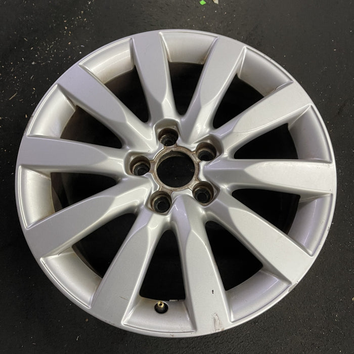 17" AUDI A4 09-12 17x8 Original OEM Wheel Rim - Side Profile