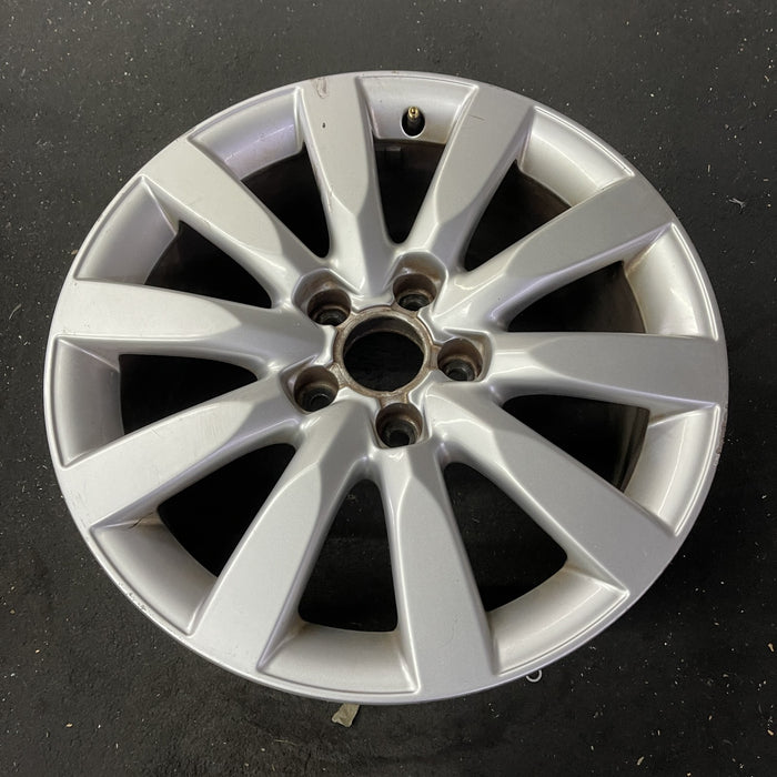 17" AUDI A4 09-12 17x8 Original OEM Wheel Rim - Close-Up Detail