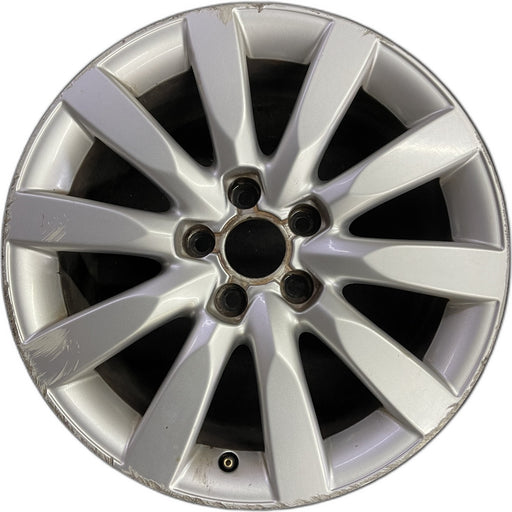 17" AUDI A4 09-12 17x8 Original OEM Wheel Rim - Front View