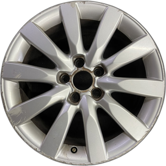 17" AUDI A4 09-12 17x8 Original OEM Wheel Rim - Front View