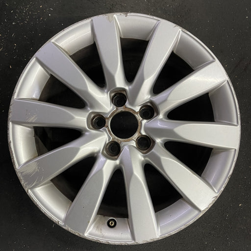 17" AUDI A4 09-12 17x8 Original OEM Wheel Rim - Angle View