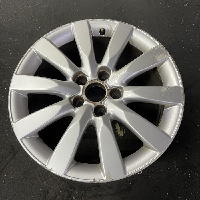 17" AUDI A4 09-12 17x8 Original OEM Wheel Rim - Close-Up Detail