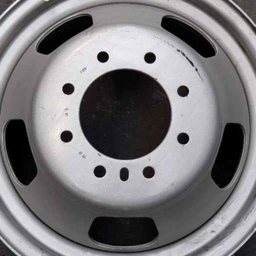 17" DODGE 3500 PICKUP 03-04 DRW Original OEM Wheel Rim - Angle View