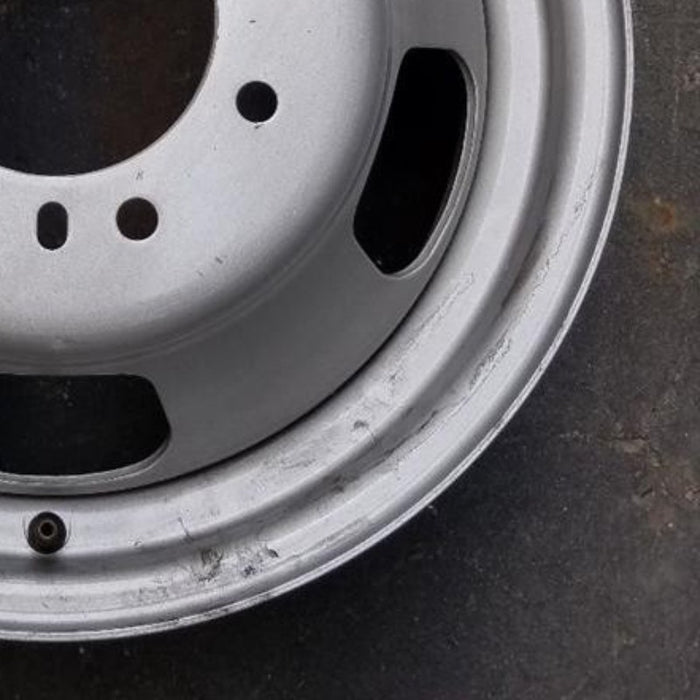 17" DODGE 3500 PICKUP 03-04 DRW Original OEM Wheel Rim - Back View