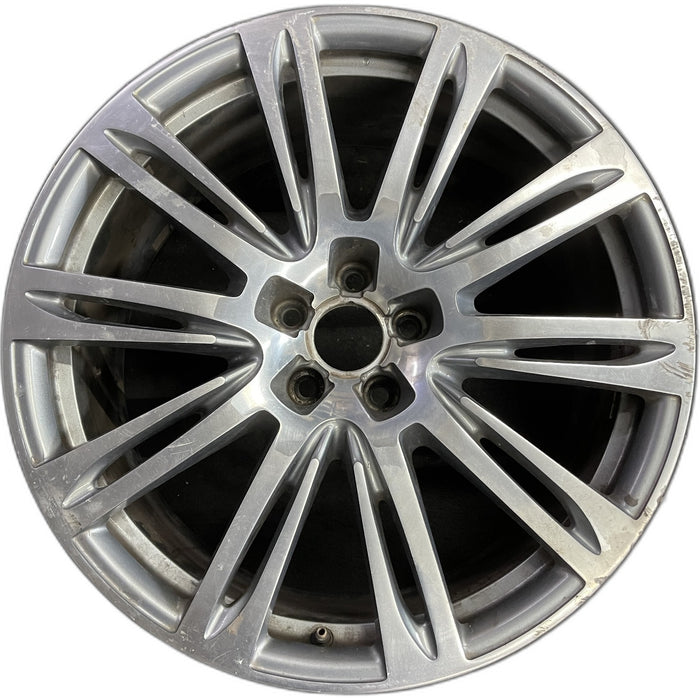 20" AUDI A8 11-15 20x9 , 10 spoke Original OEM Wheel Rim - Front View