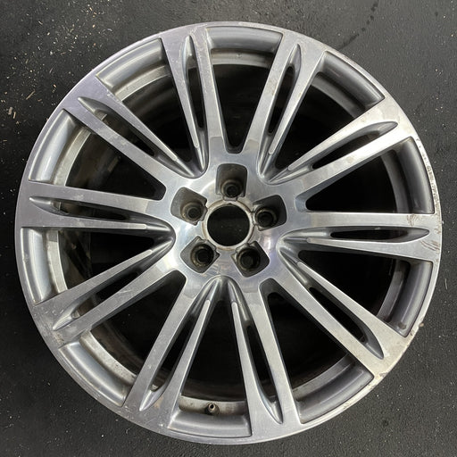 20" AUDI A8 11-15 20x9 , 10 spoke Original OEM Wheel Rim - Angle View