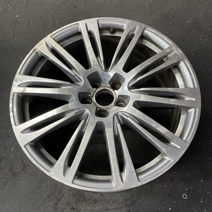 20" AUDI A8 11-15 20x9 , 10 spoke Original OEM Wheel Rim - Close-Up Detail