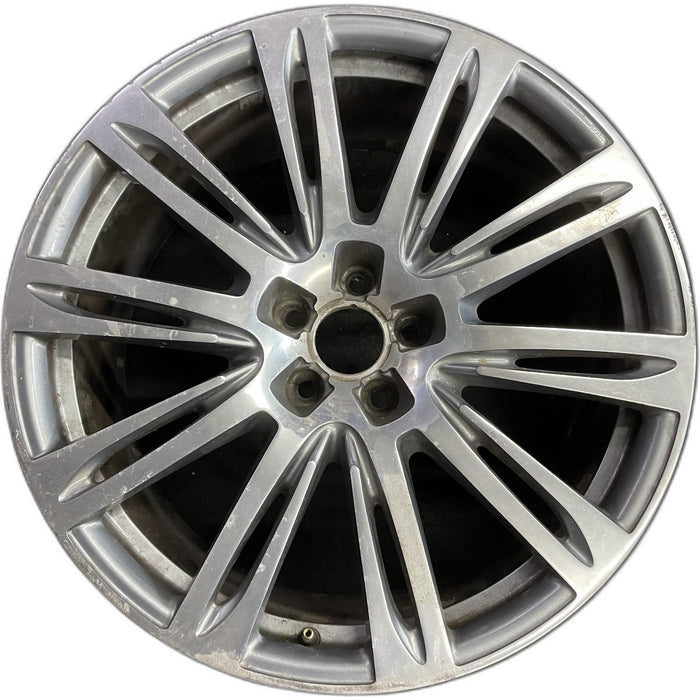 20" AUDI A8 11-15 20x9 , 10 spoke Original OEM Wheel Rim - Front View