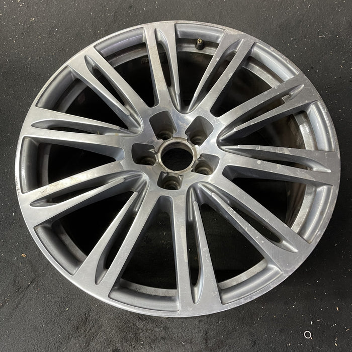 20" AUDI A8 11-15 20x9 , 10 spoke Original OEM Wheel Rim - Close-Up Detail