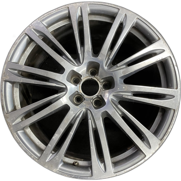 20" AUDI A8 11-15 20x9 , 10 spoke Original OEM Wheel Rim - Front View