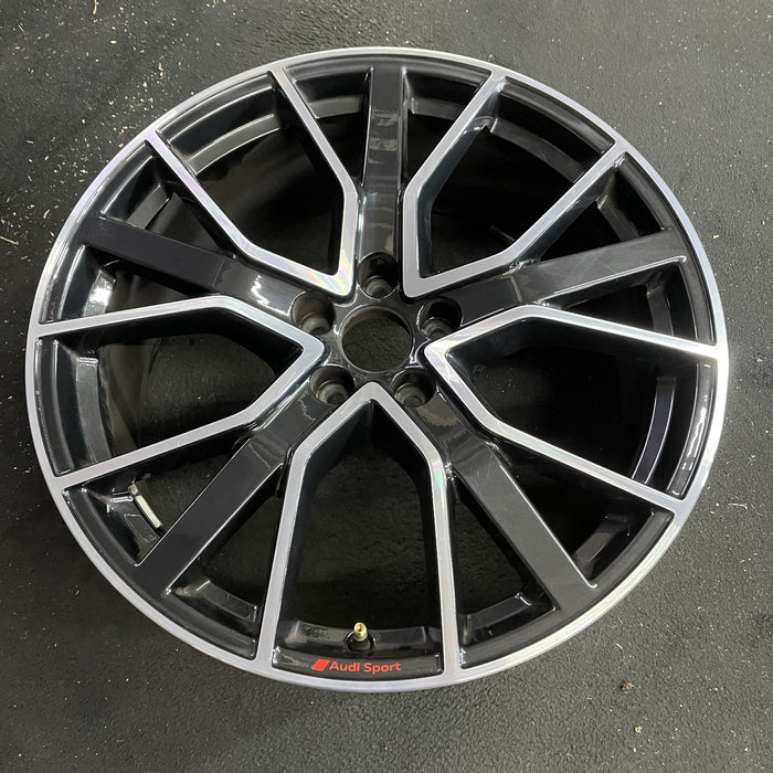 20" AUDI Q5 21-22 20x8 , 15 spoke Original OEM Wheel Rim - Side Profile